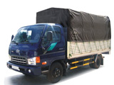 Xe tải Hyundai HD65 thùng mui bạt