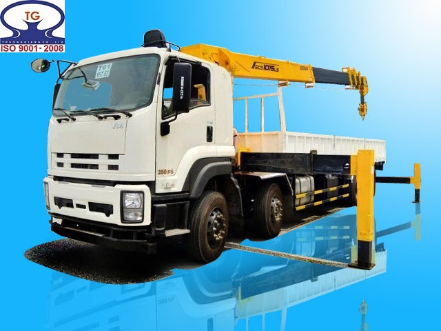 Xe tải gắn cẩu ISUZU 17 tấn 