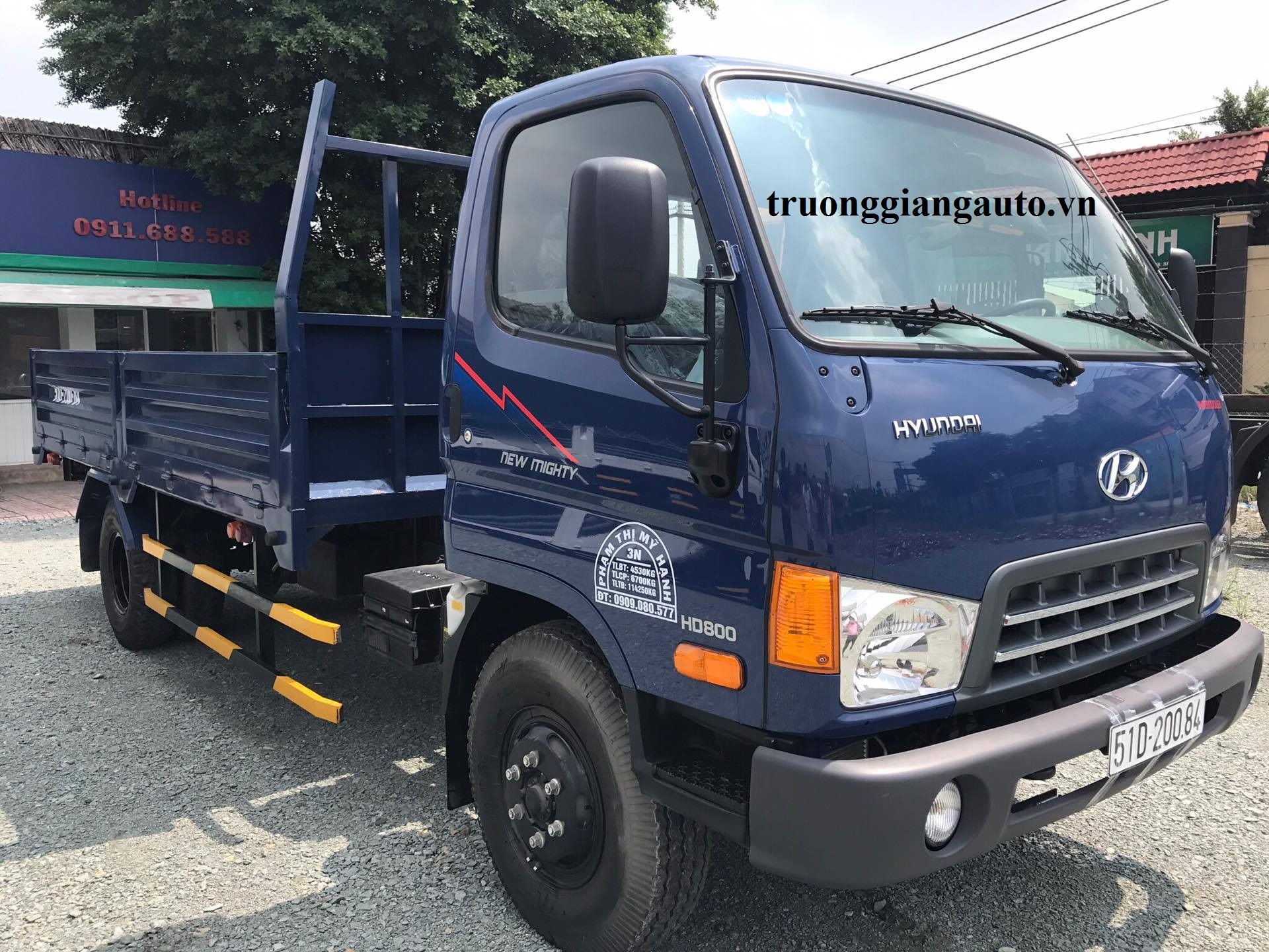 Hyundai HD800 - 8 tấn thùng lửng